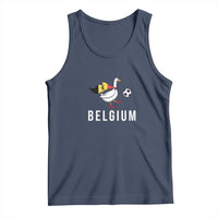 Belgium Football Tank Top Silly Goose Soccer Fan Support