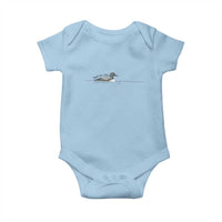 Funny Leave Me A Loon Nature Bird Lovers Baby Onesie