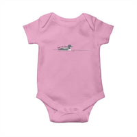 Funny Leave Me A Loon Nature Bird Lovers Baby Onesie