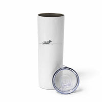 Funny Leave Me A Loon Nature Bird Lovers Skinny Tumbler