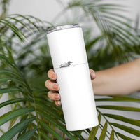 Funny Leave Me A Loon Nature Bird Lovers Skinny Tumbler
