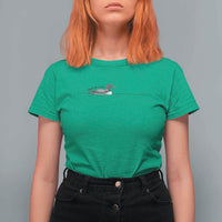 Funny Leave Me A Loon Nature Bird Lovers T Shirt For Women