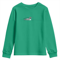 Funny Leave Me A Loon Nature Bird Lovers Youth Sweatshirt