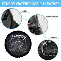 Jimothy Raccoon Seattle Feral Legend Meme Spare Tire Cover Cute Trash Panda Viral Animal Lover Gift