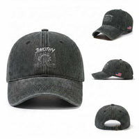 Jimothy Raccoon Seattle Feral Legend Meme Washed Cotton Baseball Cap Cute Trash Panda Viral Animal Lover Gift