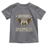 Route Highway 66 Historic California Santa Monica Pier Toddler T Shirt