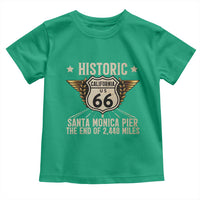 Route Highway 66 Historic California Santa Monica Pier Toddler T Shirt