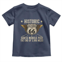 Route Highway 66 Historic California Santa Monica Pier Toddler T Shirt