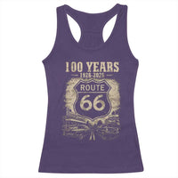 Route Highway 66 100 Year Centennial Anniversary Souvenir Racerback Tank Top