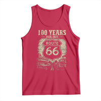Route Highway 66 100 Year Centennial Anniversary Souvenir Tank Top