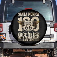 Route Highway 66 100 Year Centennial Anniversary Souvenir Spare Tire Cover Santa Monica End of the Road