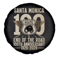Route Highway 66 100 Year Centennial Anniversary Souvenir Spare Tire Cover Santa Monica End of the Road