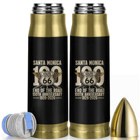 Route Highway 66 100 Year Centennial Anniversary Souvenir Bullet Tumbler Santa Monica End of the Road