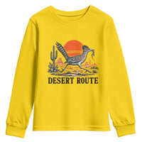 Arizona Roadrunner Bird Desert Landscape Cactus Youth Sweatshirt