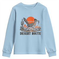 Arizona Roadrunner Bird Desert Landscape Cactus Youth Sweatshirt