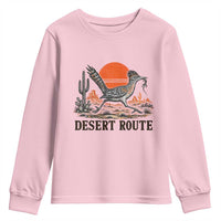 Arizona Roadrunner Bird Desert Landscape Cactus Youth Sweatshirt