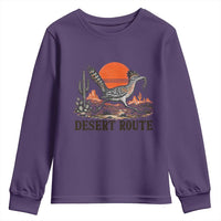 Arizona Roadrunner Bird Desert Landscape Cactus Youth Sweatshirt