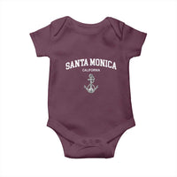 Santa Monica CA California Travel Souvenir Baby Onesie