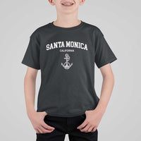 Santa Monica CA California Travel Souvenir T Shirt For Kid