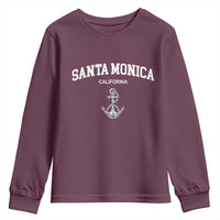 Santa Monica CA California Travel Souvenir Youth Sweatshirt