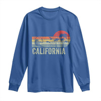 Retro California Beach Shirt, Vintage Cali Sunset Tee Long Sleeve Shirt