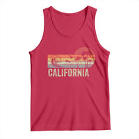 Retro California Beach Shirt, Vintage Cali Sunset Tee Tank Top