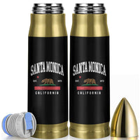 Santa Monica California Flag CA Vintage Established Sports Bullet Tumbler
