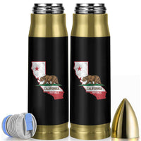 California Republic Cali Map Flag Distressed Style Bullet Tumbler