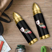 California Republic Cali Map Flag Distressed Style Bullet Tumbler