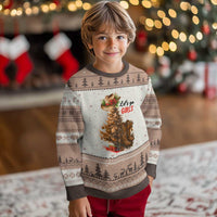 Xmas Cowgirl Boots Ugly Christmas Sweater Western Cowboy Hat Howdy - Wonder Print Shop