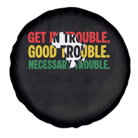 John Lewis Quote Affrican American Spare Tire Cover Get in Good Necessary Trouble