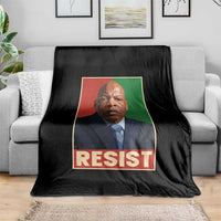 Resist Protest Civil Rights Throw Blanket John Lewis Black History