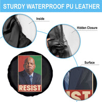 Resist Protest Civil Rights Spare Tire Cover John Lewis Black History