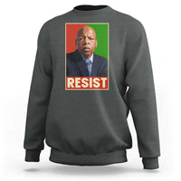 Resist Protest Civil Rights Sweatshirt John Lewis Black History