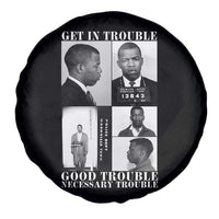 John Lewis Affrican American Spare Tire Cover Get in Good Necessary Trouble