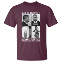 John Lewis Affrican American T Shirt Get in Good Necessary Trouble