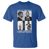 John Lewis Affrican American T Shirt Get in Good Necessary Trouble