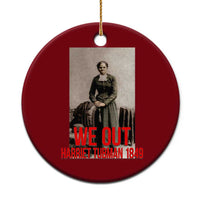 Harriet Tubman Quote Ceramic Ornament Black Woman History