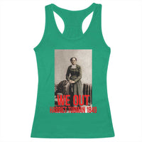 Harriet Tubman Quote Racerback Tank Top Black Woman History
