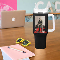 Harriet Tubman Quote Tumbler With Handle Black Woman History