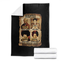 Black Woman History Throw Blanket Well Behaved Women Seldom Make History