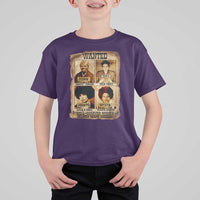 Black Woman History T Shirt For Kid Well Behaved Women Seldom Make History