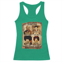 Black Woman History Racerback Tank Top Well Behaved Women Seldom Make History
