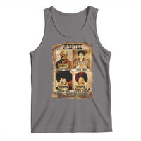 Black Woman History Tank Top Well Behaved Women Seldom Make History