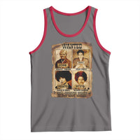 Black Woman History Tank Top Well Behaved Women Seldom Make History