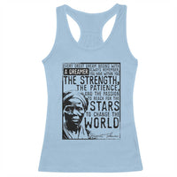 Harriet Tubman Quote Racerback Tank Top Black Woman History Activist