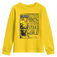 Harriet Tubman Quote Youth Sweatshirt Black Woman History Activist