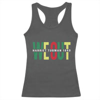 Harriet Tubman Quote Racerback Tank Top Black Woman American History Activist