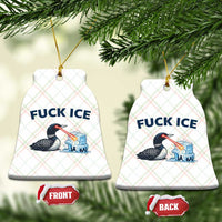 Minnesota Anti ICE Immigration Protest Ladies Ceramic Ornament Fuck Ice