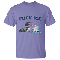 Minnesota Anti ICE Immigration Protest Ladies T Shirt Fuck Ice